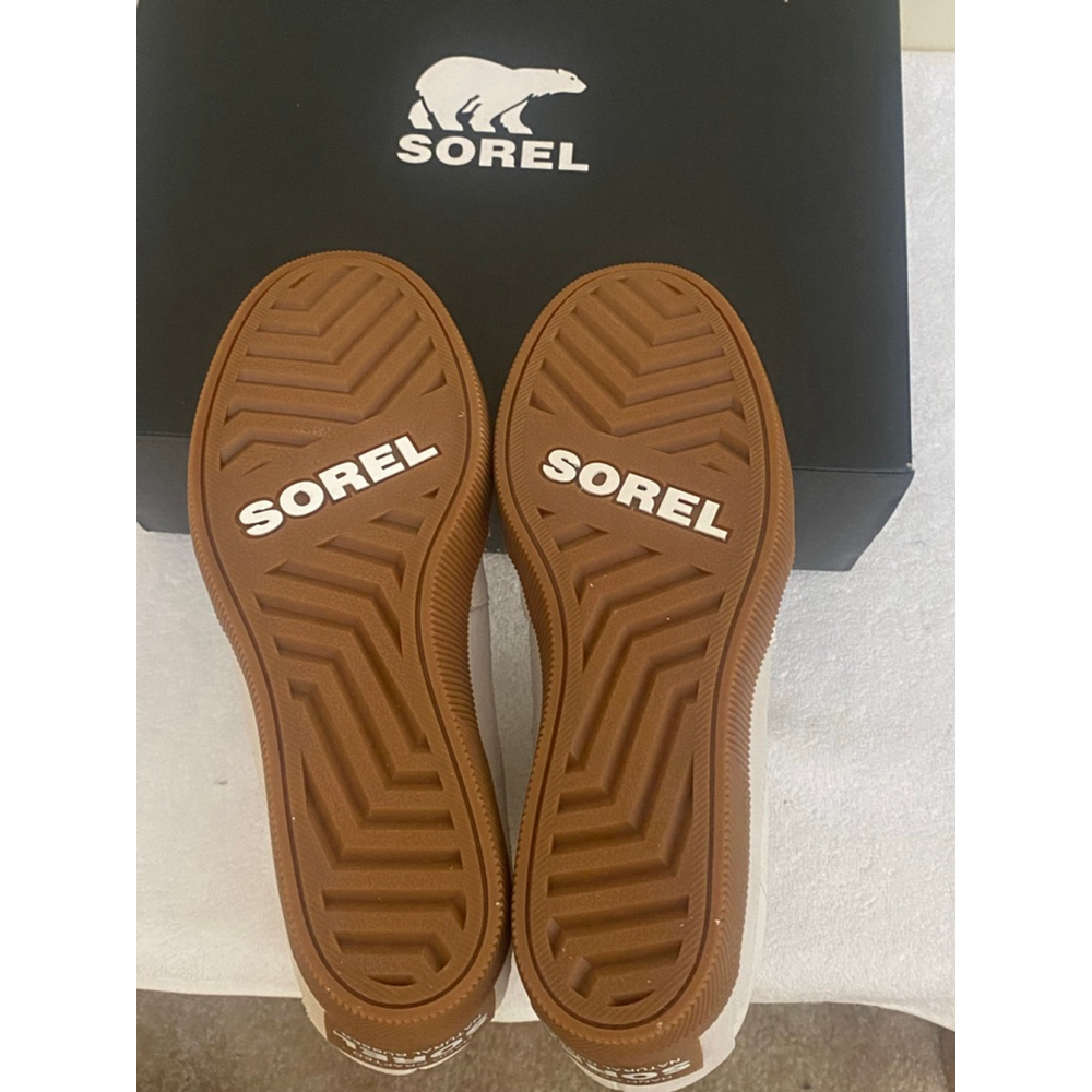 Sorel Women’s Out and About Wedge‎ Ankle Bootie in Sea Salt Gum Size 9 - Picture 6 of 6
